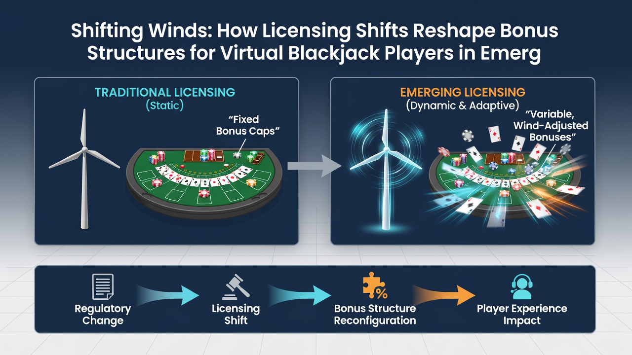 Analytics dashboard displaying bonus performance metrics for virtual blackjack in regulated markets